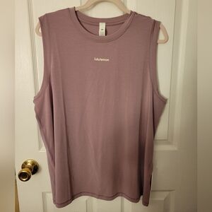 lululemon athletica Women's Mauve Jersey Muscle Tee Tank Top